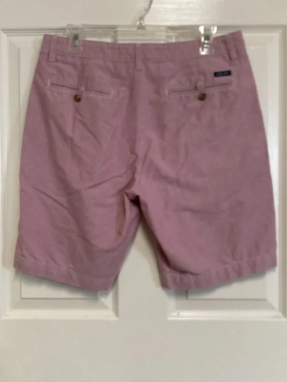 CHAPS shorts chino 100% Cotton Pink/Purple size 32